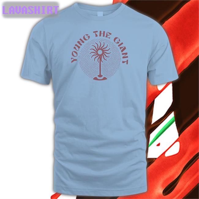Young The Giant Merch Pinwheel Zip Up Hooded