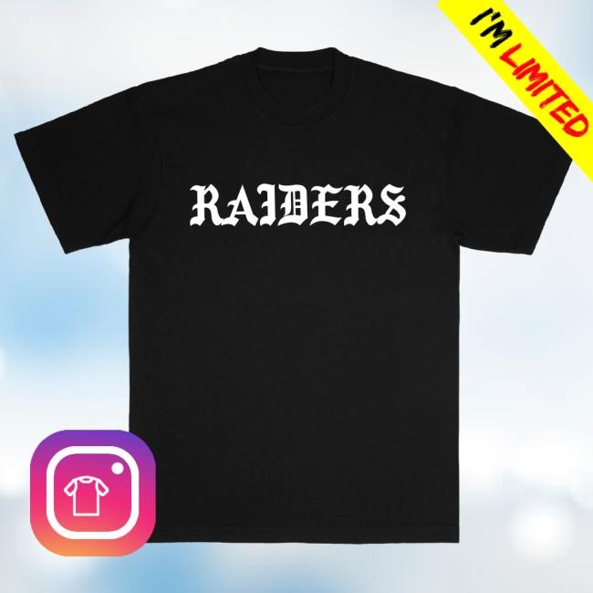 Official Born X Raised Merch Store Born X Raised + Raiders Classic Hot Shirt: Black By Bxr Sport + NFL