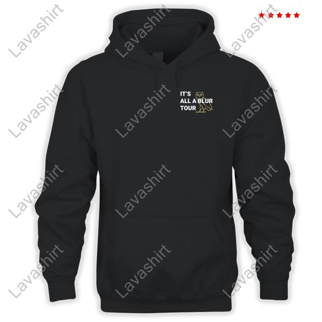 Official Drake Tour It's All A Blur Tour Iaab 2023 Security Shirts