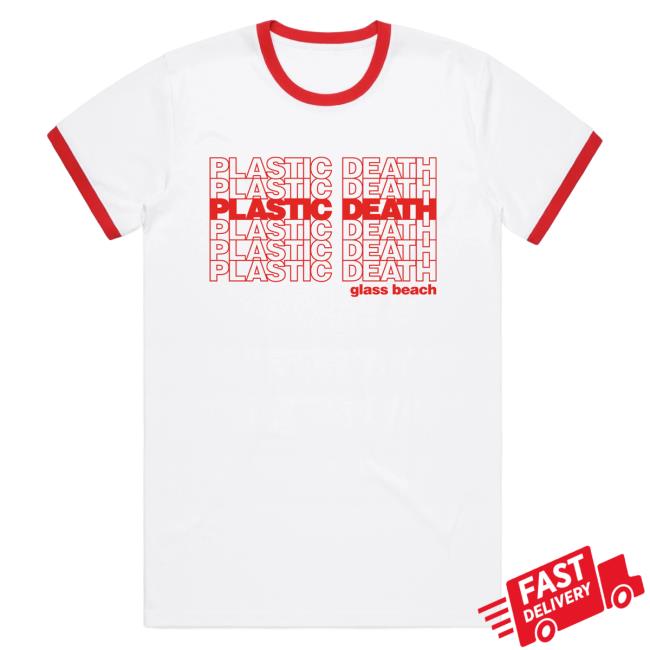 Official Run for Cover Records Glass Beach Plastic Death Ringer Attractive Shirt