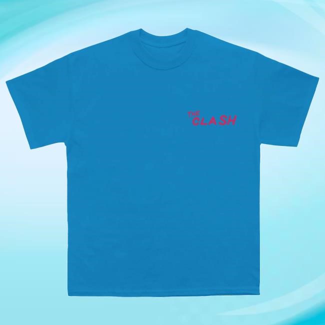 The Clash Official Merch Store The Clash | City Rockers Blue T-Shirt