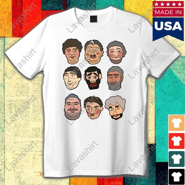 Official H3h3 Shop Faces Tee