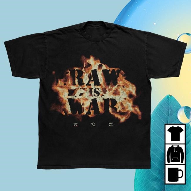 Iconic The Weeknd WWE X XO Raw Is War Tee Streetwear Staple