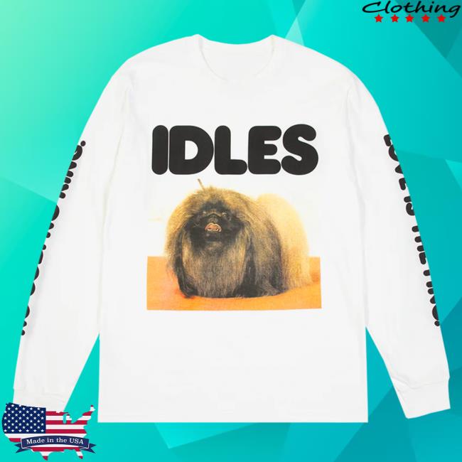 Official Idles Merch Store Shop Idles Band Dog Long Sleeve Tees