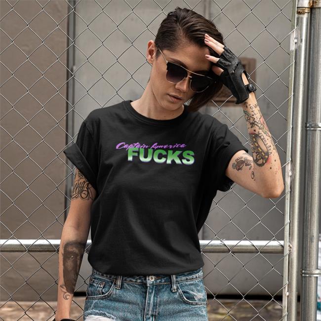 Captain America Fucks T Shirt Keywatkins51299