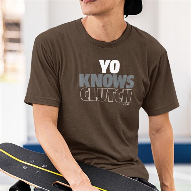 Yoan Moncada Yo Knows Clutch Tee Breakingt Store