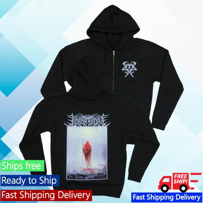 Official Lorna Shore Merch Store Lorna Shore ...And I Return To Nothingness Cover Pullover Hoodie LornaShore