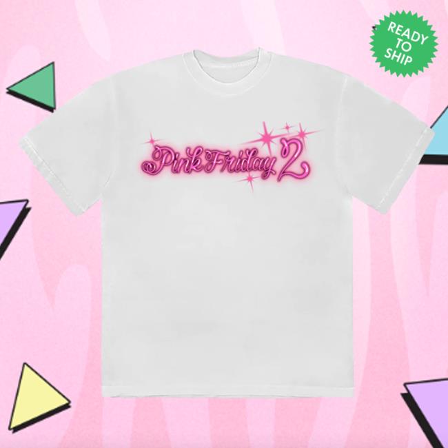 Official Nicki Minaj Merch Pink Friday 2 Airbrush Shirt