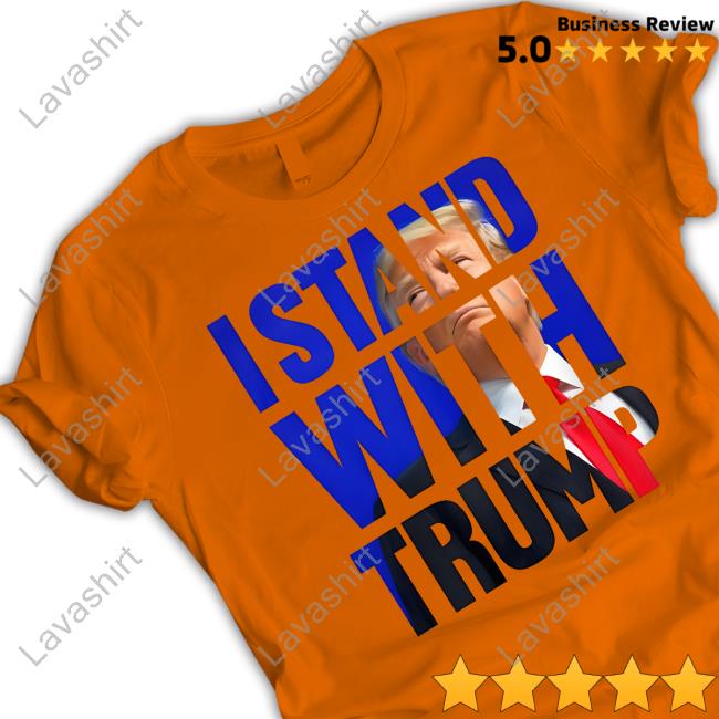 Official The Original I Stand With Trump Long Sleeve Tee