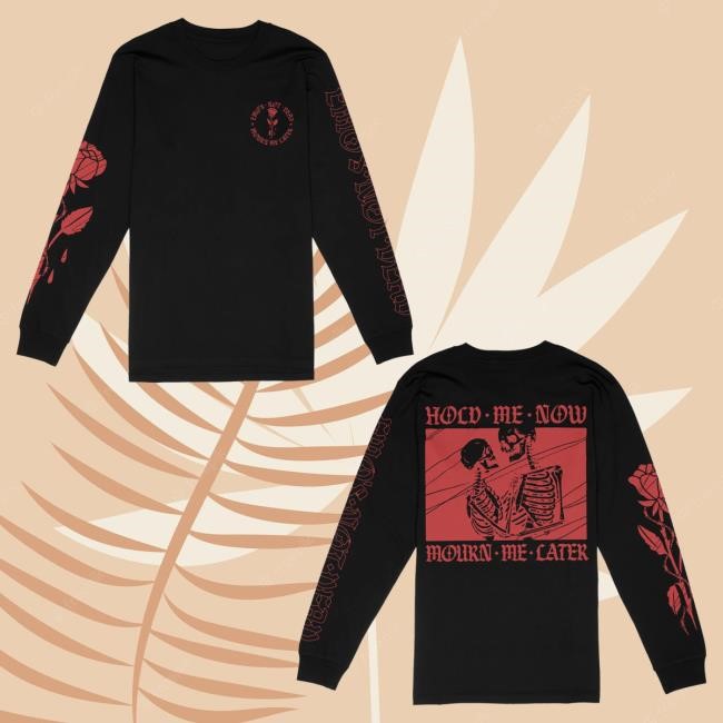 Official Emo's Not Dead Apparel Clothing Mourn Me Long Sleeve Top Shirt Emos Not Dead Merch