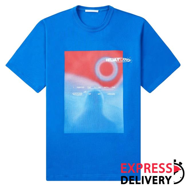 Official Capsule Clothing Store Helmut Lang Space Logo T Shirt | Blueprint Capsule Nyc