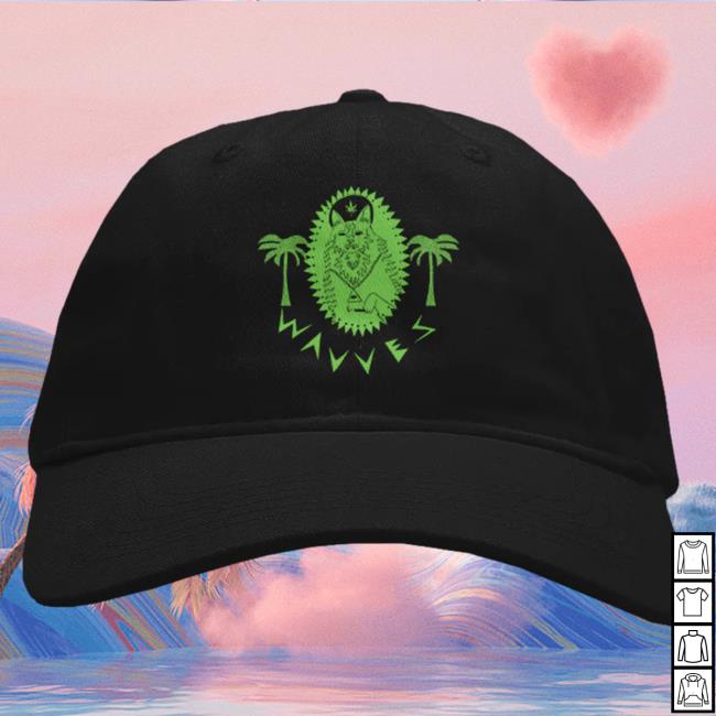 Official Hello Merch Wavves King Of The Beach Green Cap HelloMerch