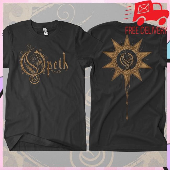 Official Opeth Merch Opeth - 'Sun' Popover Shirt