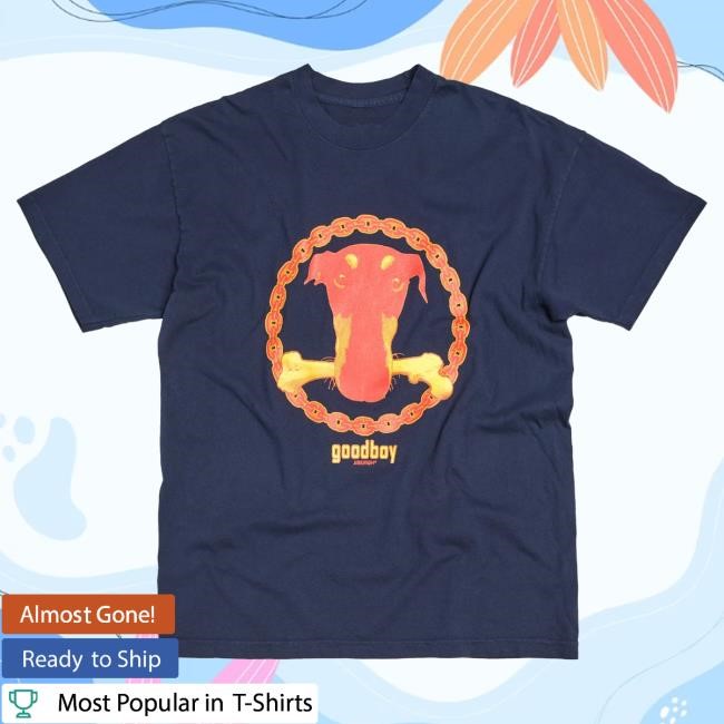 Official Jiberish Clothing Merch Good Boy T-Shirts Navy