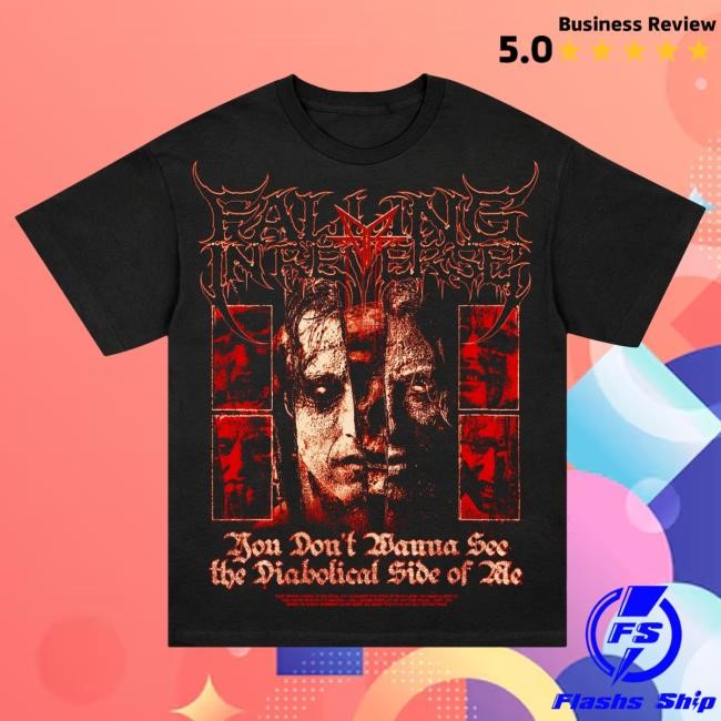 Official Falling In Reverse Merch Diabolical New Shirt