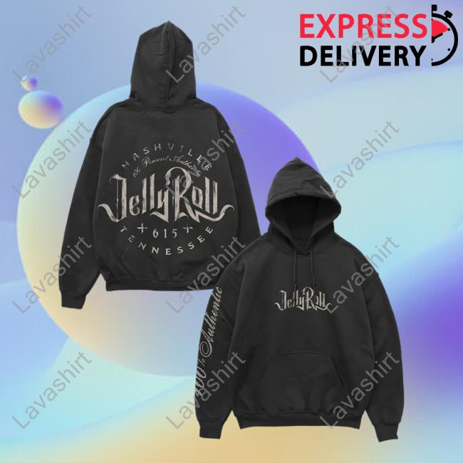 Official Jelly Roll Clothing Shop Merch Logo Hoodies Jellyroll615 Store