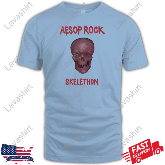 Official Aesop Rock Skull Shirt