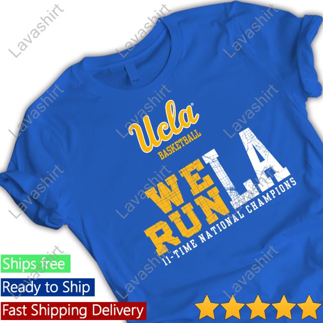 The Den Uclatheden Ucla We Run La Shirt