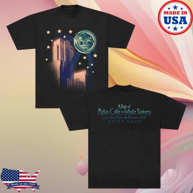 Official Smashing Pumpkins Merch Store Lyric Opera House Top Shirt