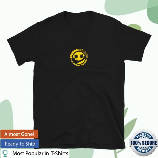 Official Ocean Grove Flip Phone Fantasy Smiley Shirt