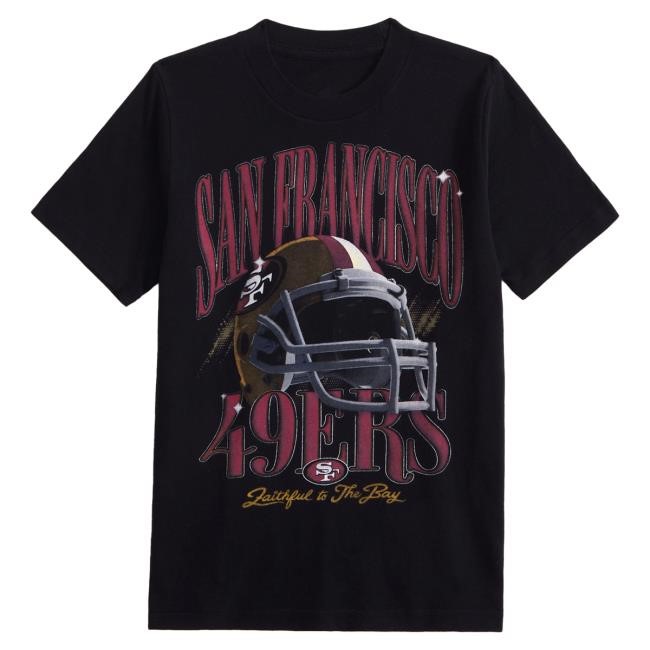 Official Abercrombie And Fitch san francisco 49ers graphic Tshirt NFL by Abercrombie