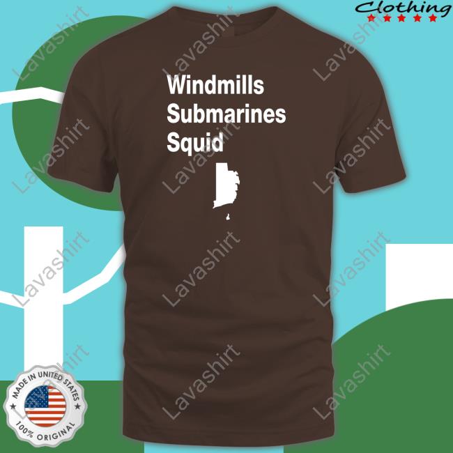 Windmills Submarines Squid Tee