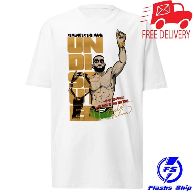 Official Jon Anik Undisputed Belal Muhammad Popover Shirt