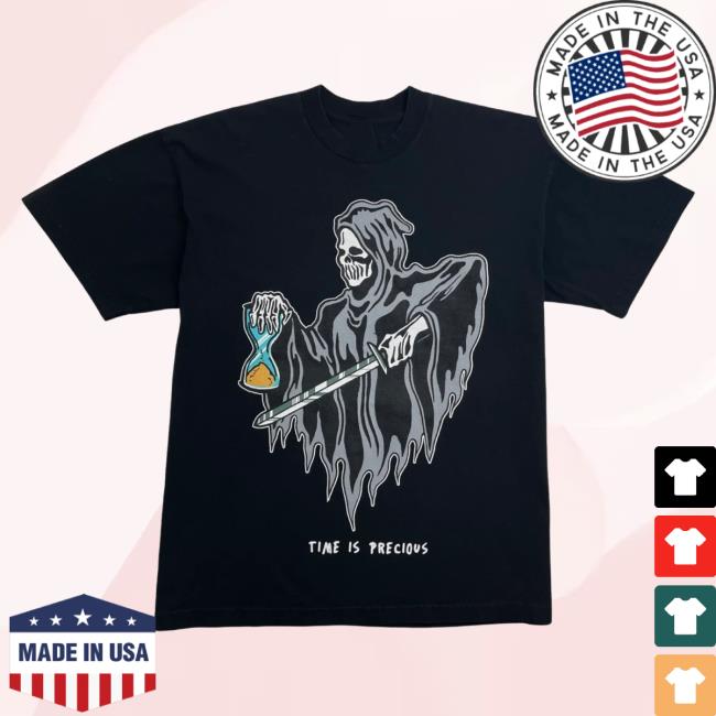 Official Shop Demand Warren Lotas Time Is Precious Shirt 2024 Black Shopdemand