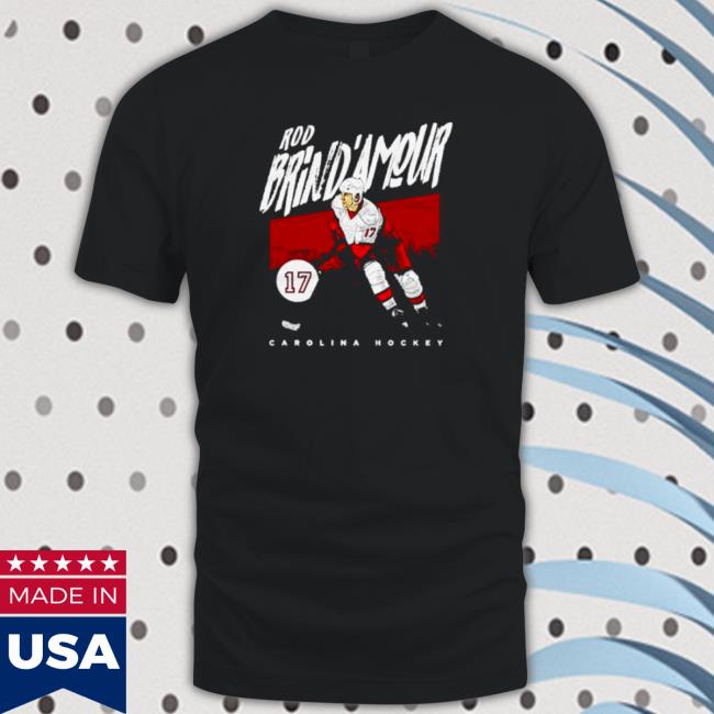 Rod Brind_Amour 17 Carolina hockey Tee