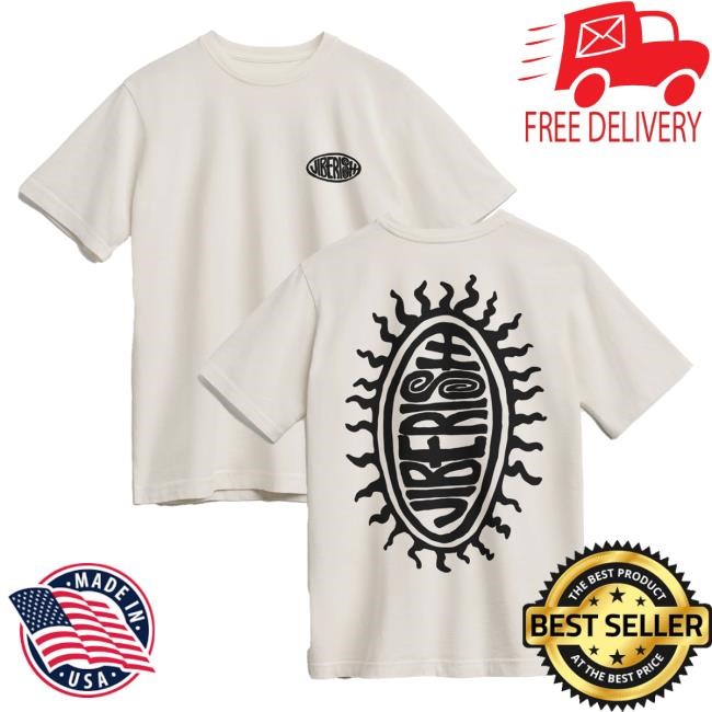 Official Jiberish Daystar Heavyweight Organic Tshirt Pearl