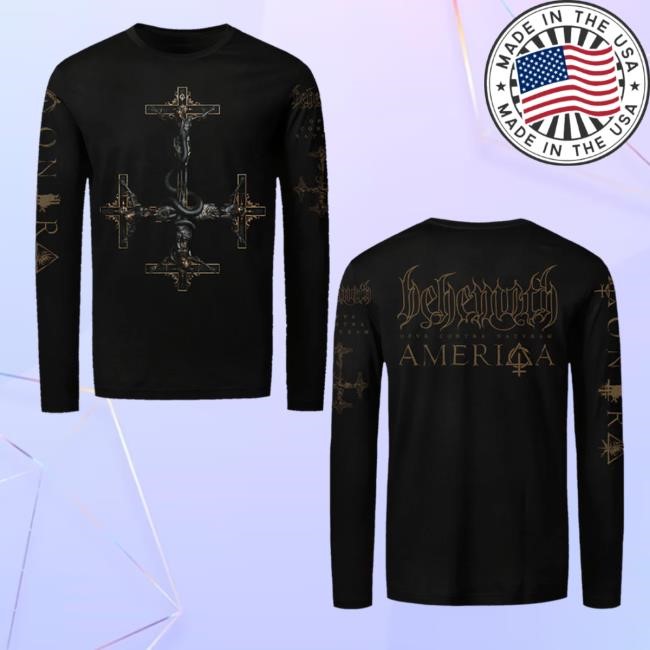 Behemoth Shop Store Merch Contra Cross Long Sleeve Tshirt