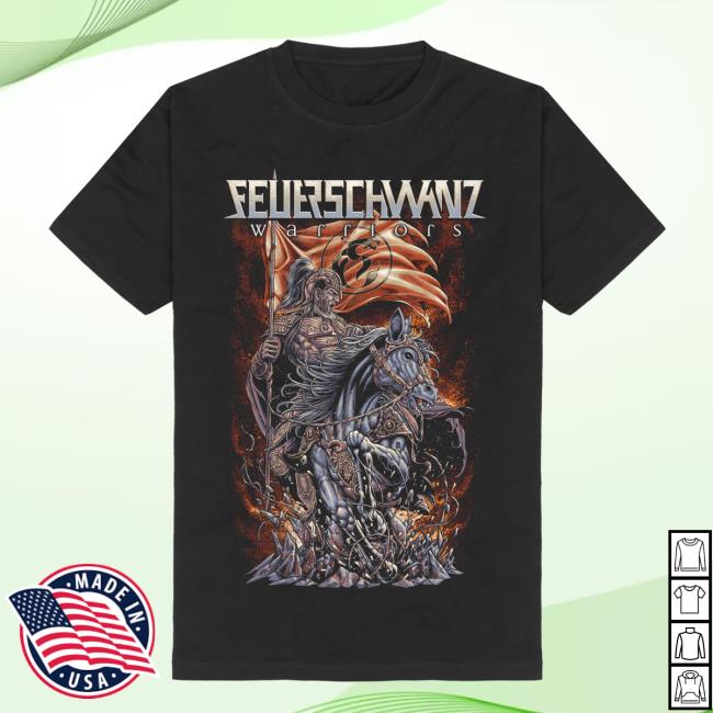 Feuerschwanz Merch Store | Rohirrim T-Shirt Black | Feuerschwanz Offizieller Shop