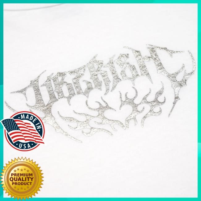 Official Jiberish Clothing Jiberish Steel Heart Women's Petite Shirt White