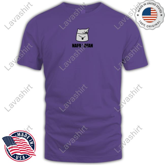 NAFO Embroidered Fella Sock Character T-Shirt