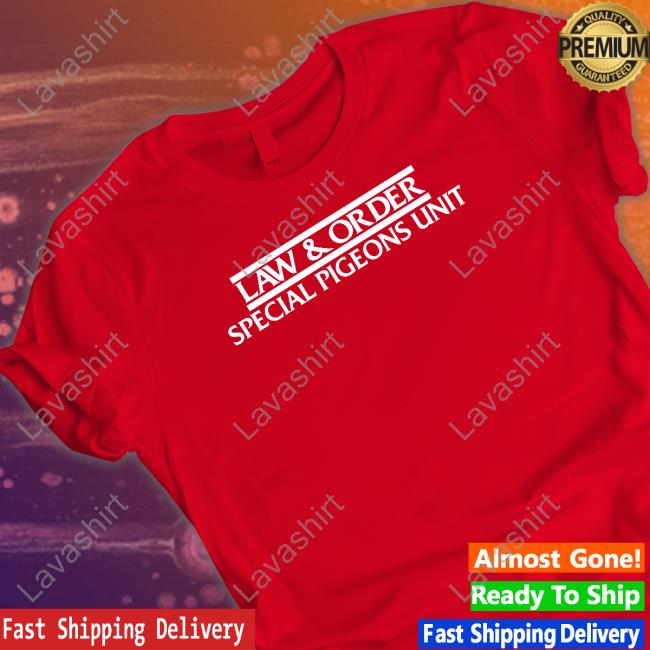 Law And Order Special Pigeons Unit Black T Shirts