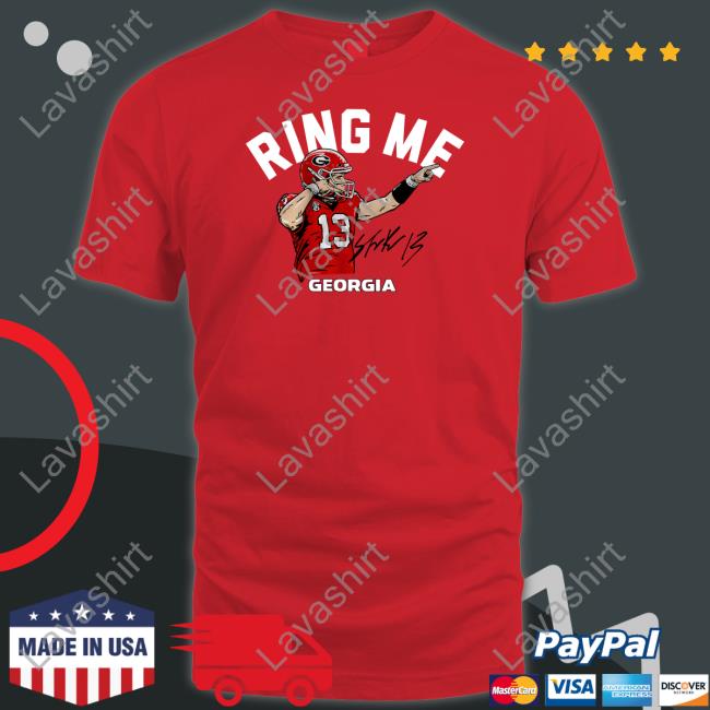 Official Georgia Football Stetson Bennett Iv Ring Me Hoodie