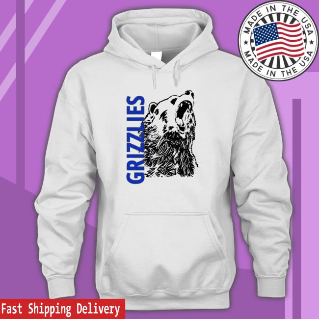 Distressed Grizzly Bear Sports Or Workout Design Memphis Grizzlies Shirts