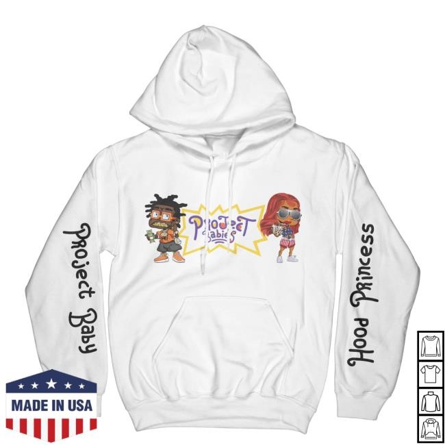 Official Sniper Gang Apparel Project Babies Pull Over Hoodie