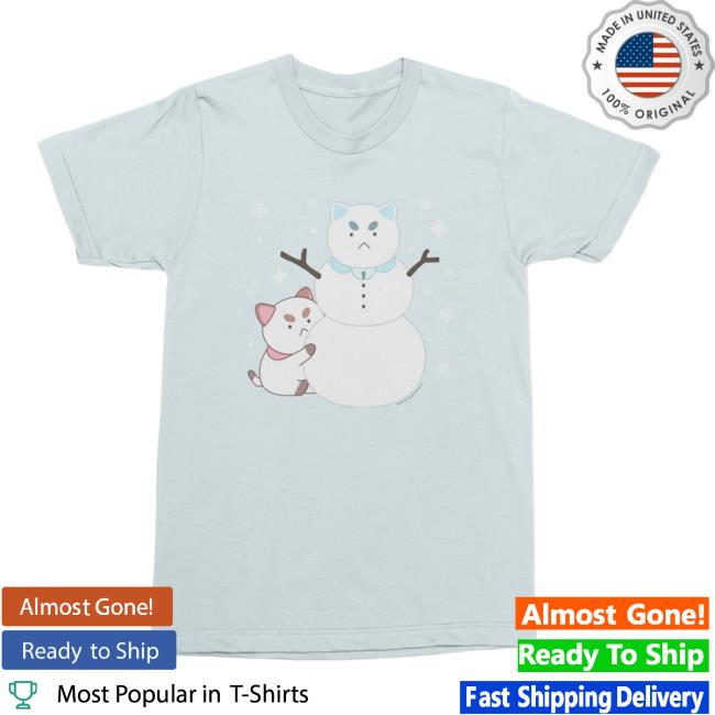 Bee And Puppycat Snowman Tee Shirt