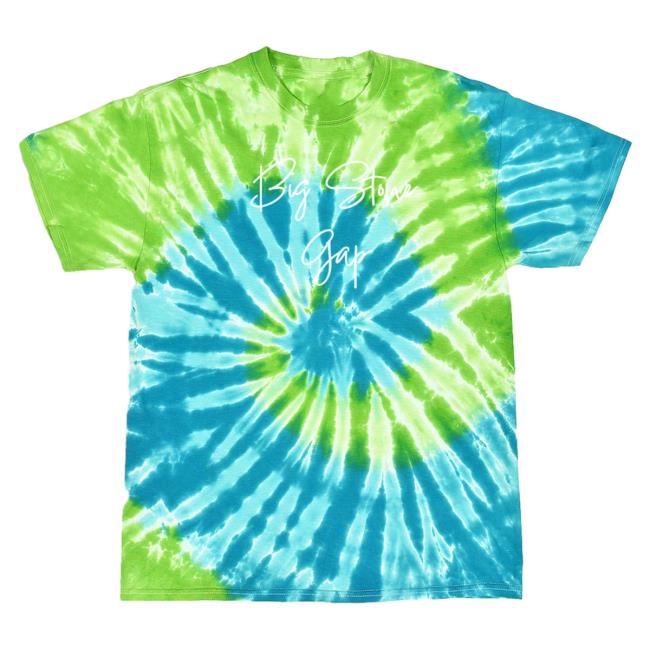 Official Hometown Apparel Clothing Merch Big Stone Gap Virginia Freestyle Tie-Dye Top Shirt S - 5XL Tie Dye St. Lucia