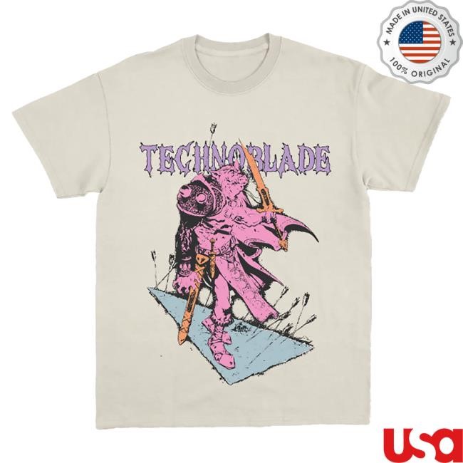 Official Technoblade Merch Store Technoblade Blood God Shirts