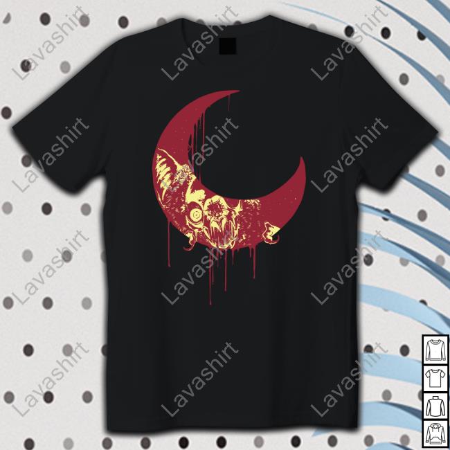 Black Blood Moon T Shirt Mx Morgan