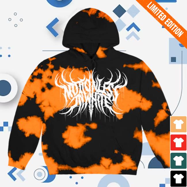 Miw Merch Motionless In White Orange Bleach Sweatshirt