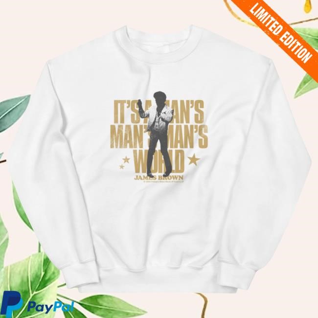 Official James Brown Store Shop James Brown It's A Man's World Dance Crewneck