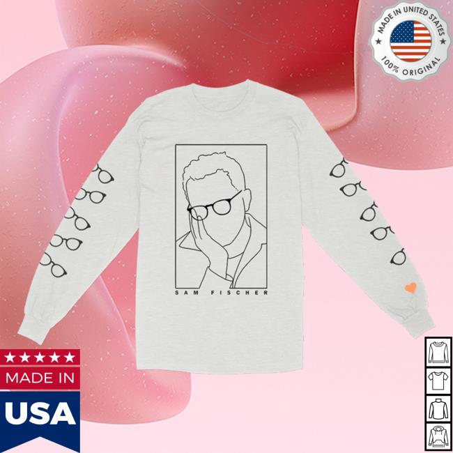 Sam Fischer Glasses Long Sleeve Shirt New SamFischer