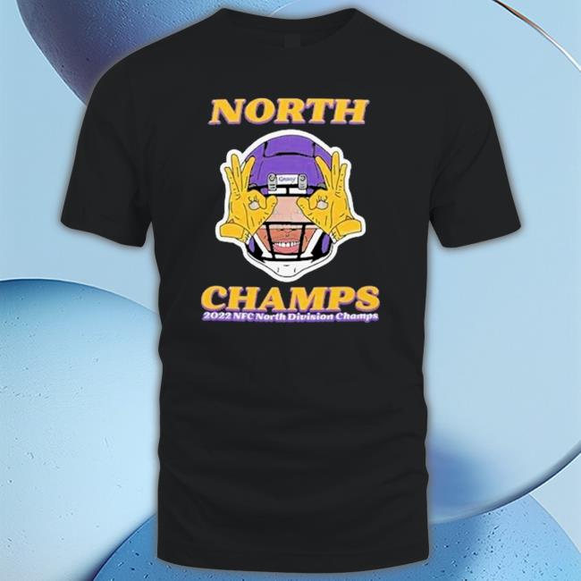 Official Minnesota Vikings North Champs 2022 NC North Division Champs Hoodie
