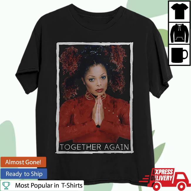 Janet Jackson Merch Store Together Again 2023 Tee Shirt