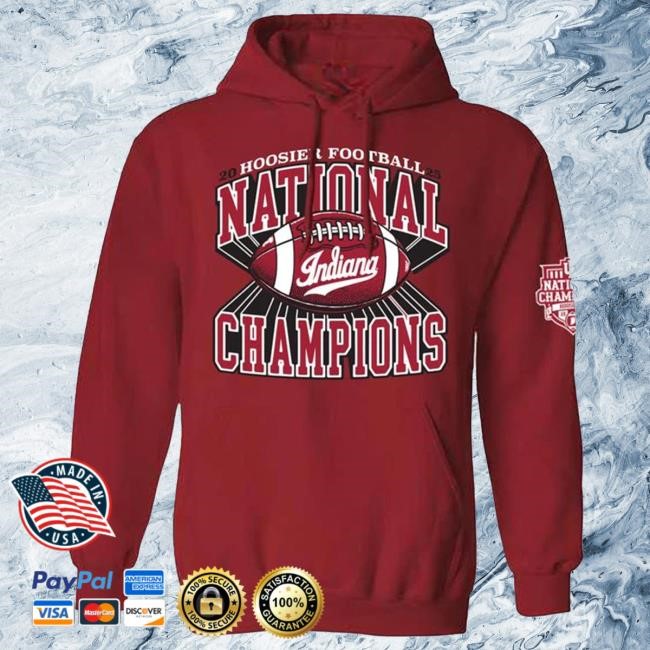 Authentic NCAA Football Indiana Hoosiers National Champions Sweatshirt