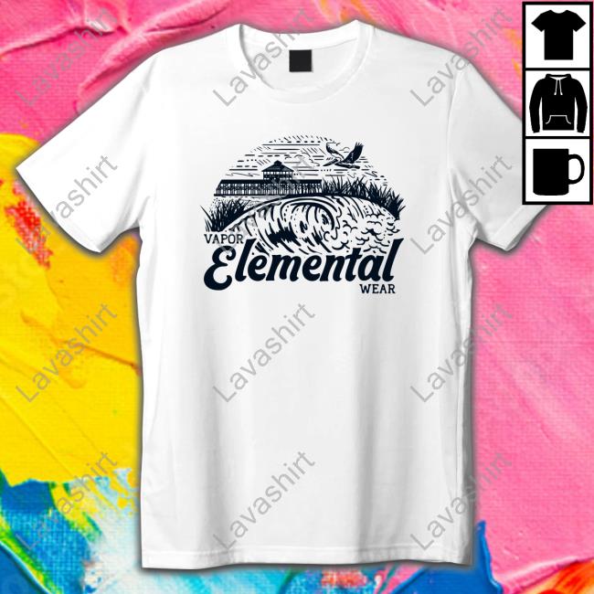 Vapor Elemental Wear Original Shirts White