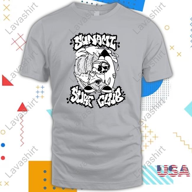 Official Sunami Style Maui Sunami Surf Club Long Sleeve Tee